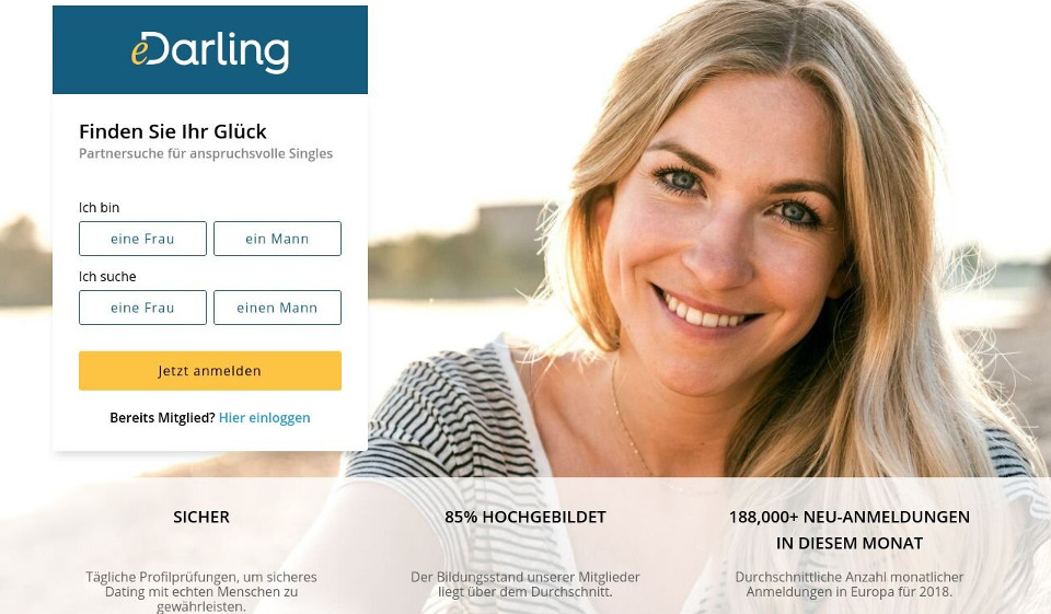 eDarling Review 2024  — Real Dating Site or Scam?