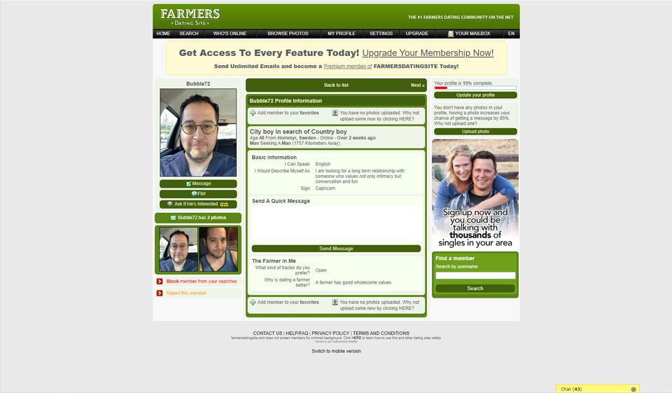 Farmers Dating Site Review A…