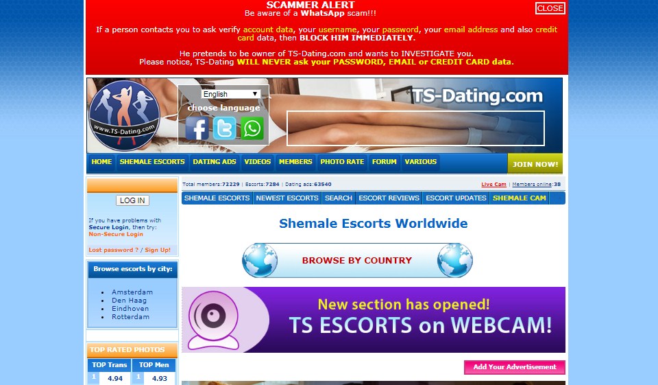 TS-Dating Review  2023  — Real Trans Dating Site or Scam?