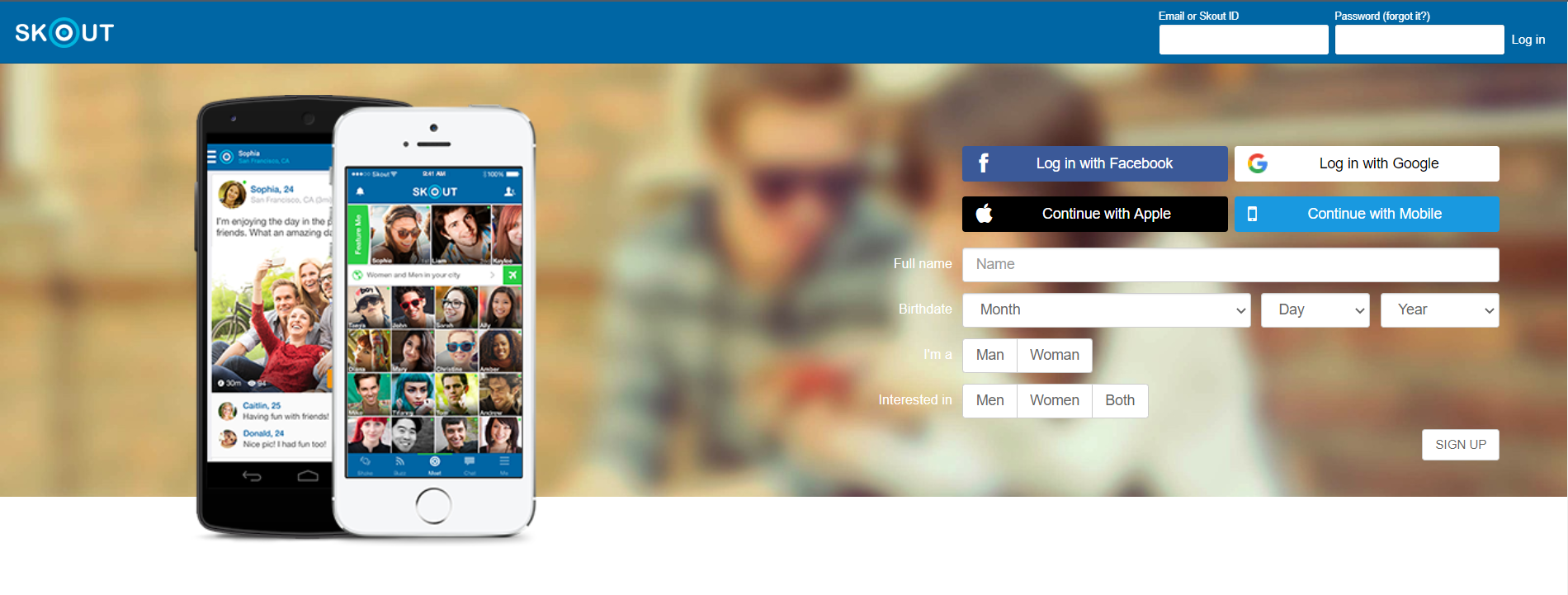 How do you use skout?